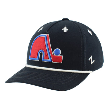 Nordiques Memento Wordmark Rope Snapback Hat