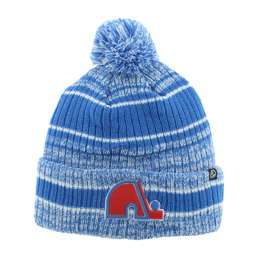 Colorado Avalanche Heritage Striped Pom Knit