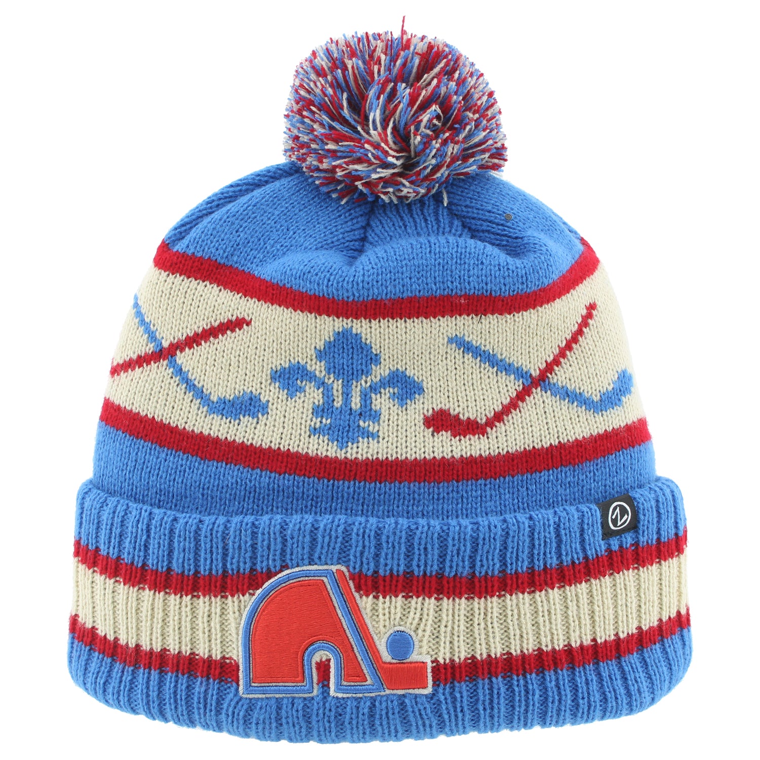 Colorado Avalanche Heritage Cross Stix Pom Knit – Altitude Authentics