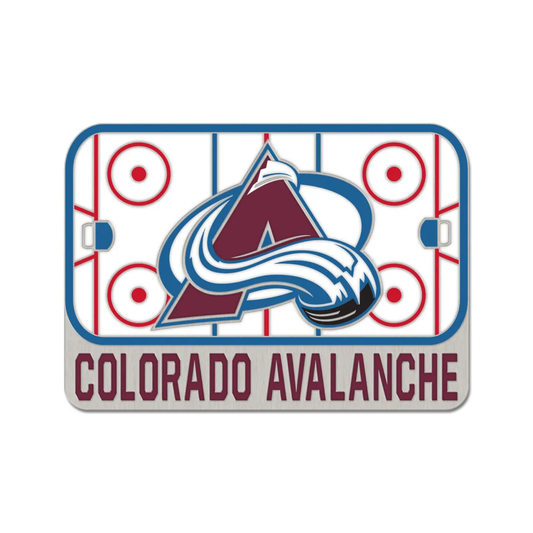 Avalanche Ice Rink Lapel Pin