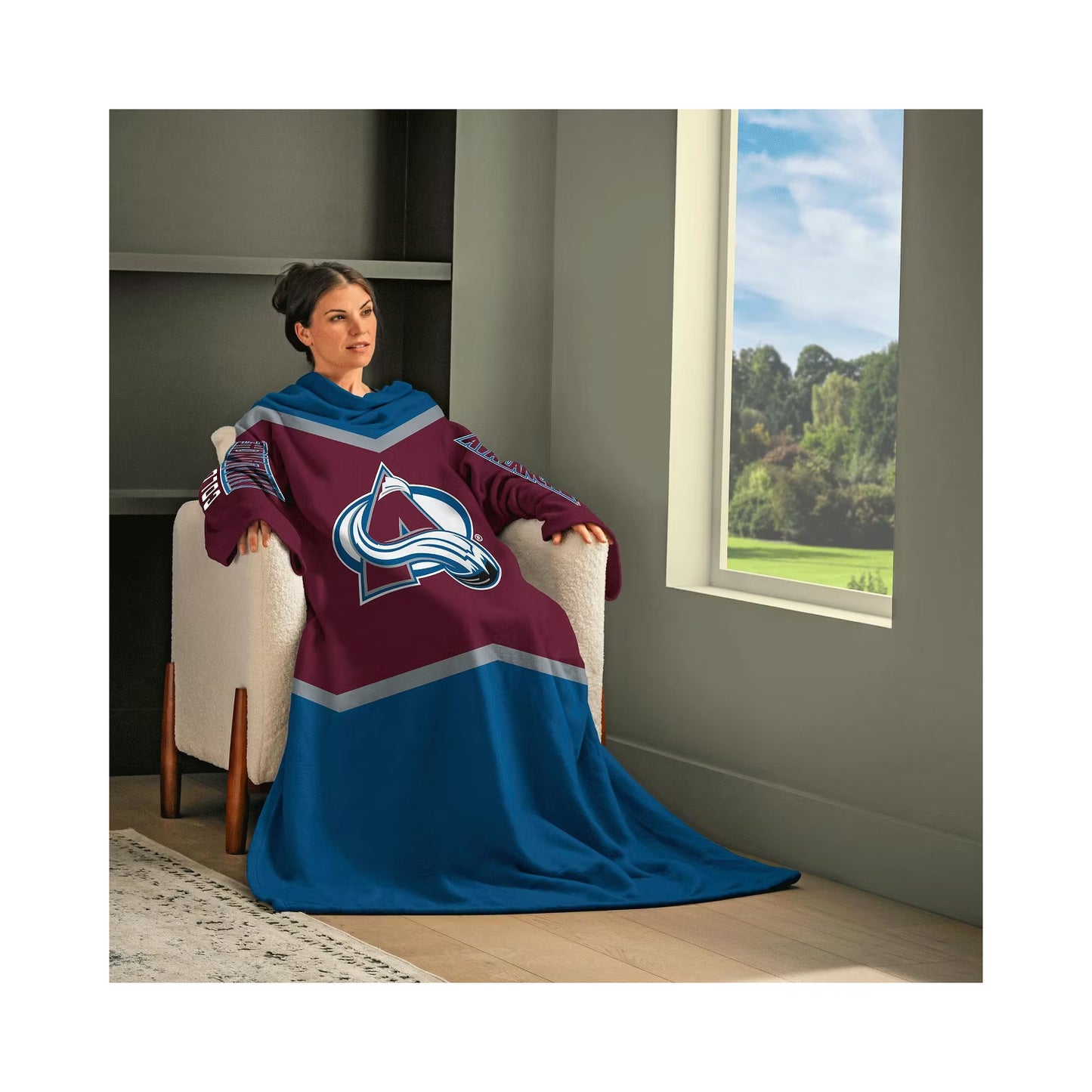 Colorado Avalanche Blanket Snuggie