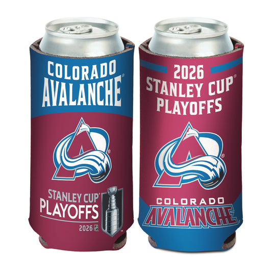 Colorado Avalanche Wincraft 2026 Stanley Cup Playoffs 24 oz Can Cooler