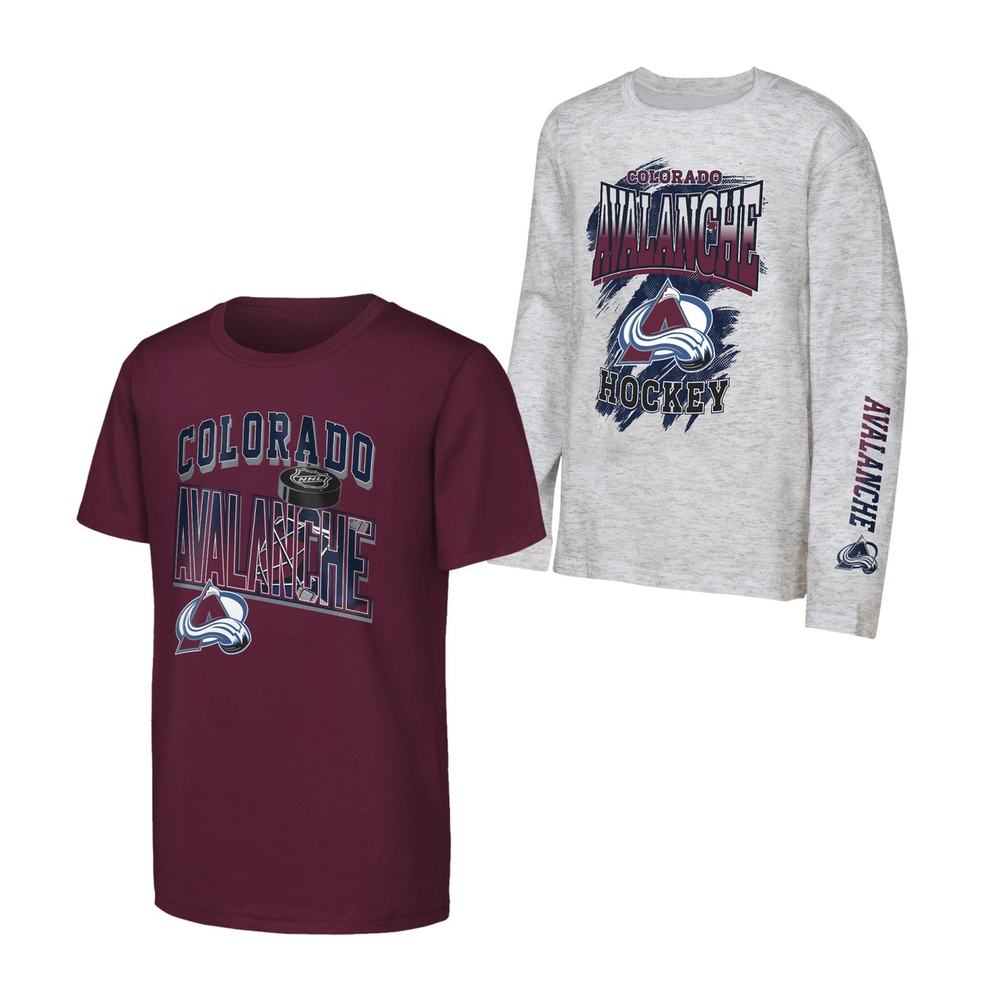 Youth Colorado Avalanche Rally The Team 3 in 1 Combo T-Shirt Set