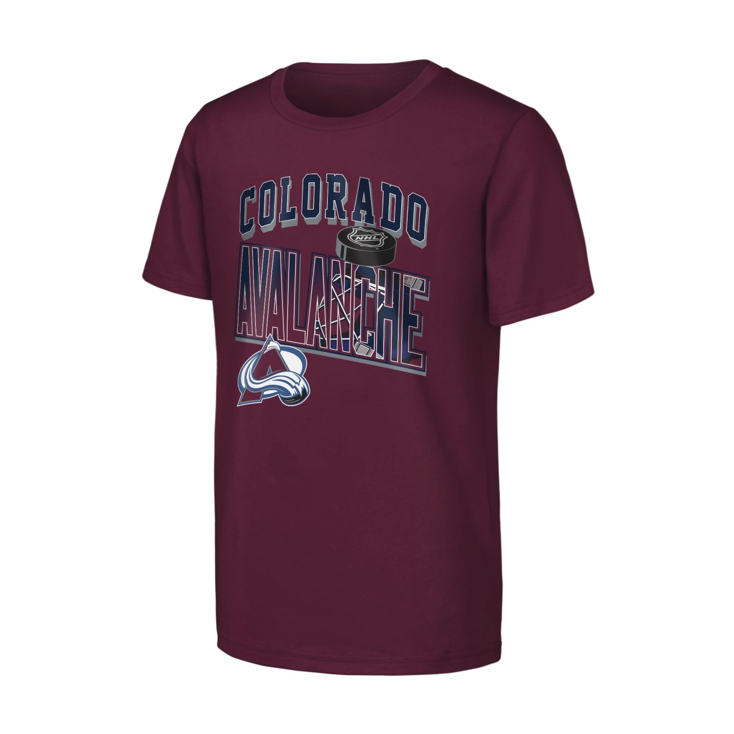 Colorado Avalanche Youth Rally The Team 3 in 1 Combo T-Shirt Set