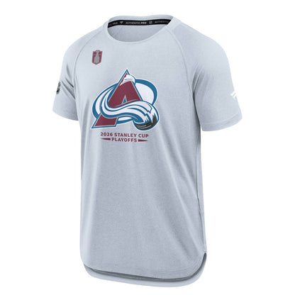 Colorado Avalanche Fanatics 2026 Stanley Cup Playoffs Authentic Pro T-Shirt
