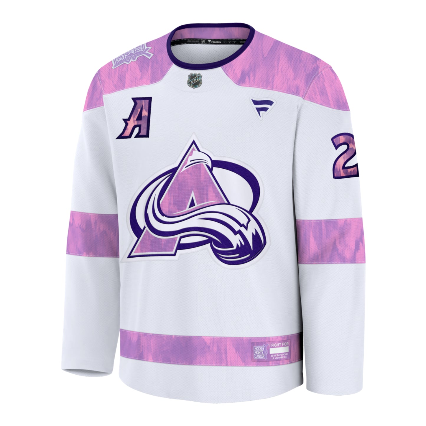 Colorado Avalanche HFC Practice #29 Nathan Mackinnon (A) Jersey