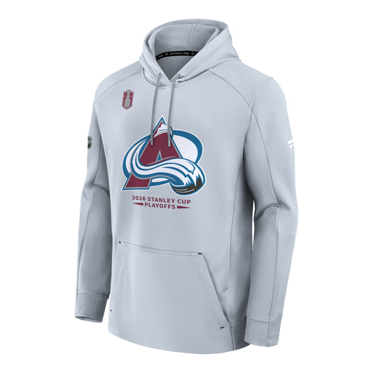 Colorado Avalanche Fanatics 2026 Stanley Cup Playoffs Authentic Pro Rink Fly Fleece Hoody