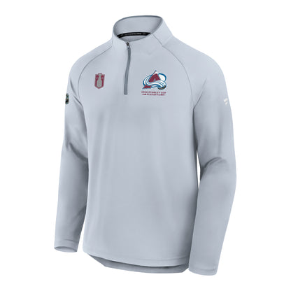 Colorado Avalanche Fanatics 2026 Stanley Cup Playoffs Authentic Pro 1/4 Zip Jacket