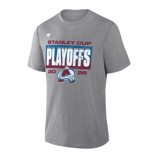 Colorado Avalanche Fanatics 2026 Stanley Cup Playoffs Vintage T-Shirt