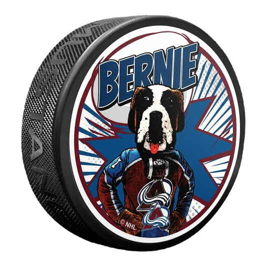Colorado Avalanche Bernie Kaboom Puck