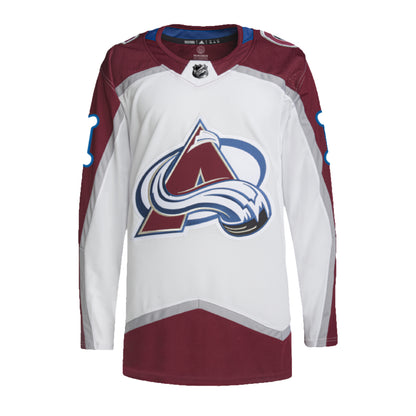 Colorado Avalanche Authentic Primegreen Road Bernie Jersey