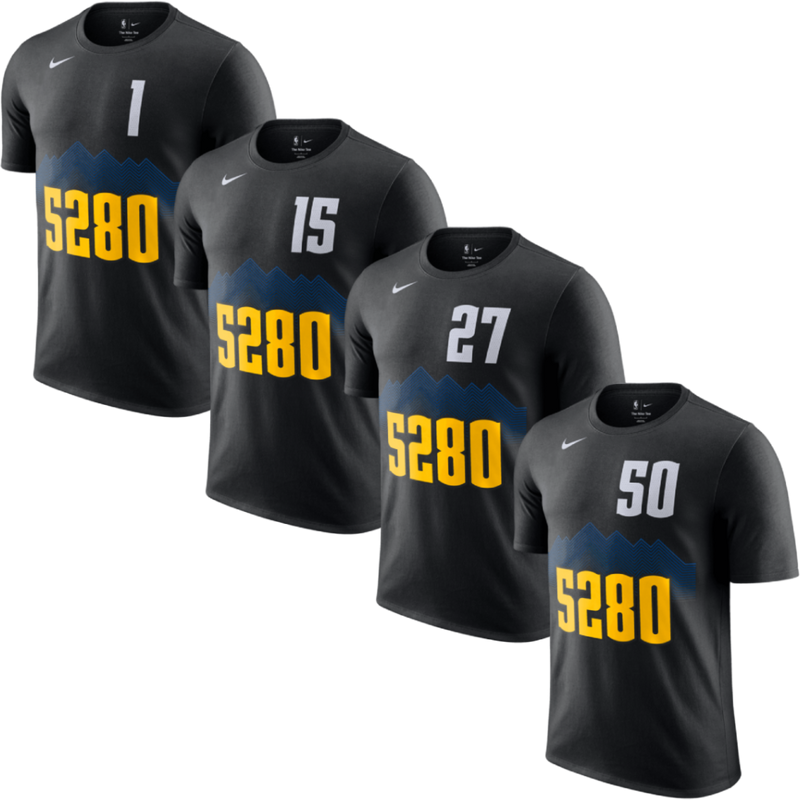 2023-24 Nuggets City Edition Player Tee