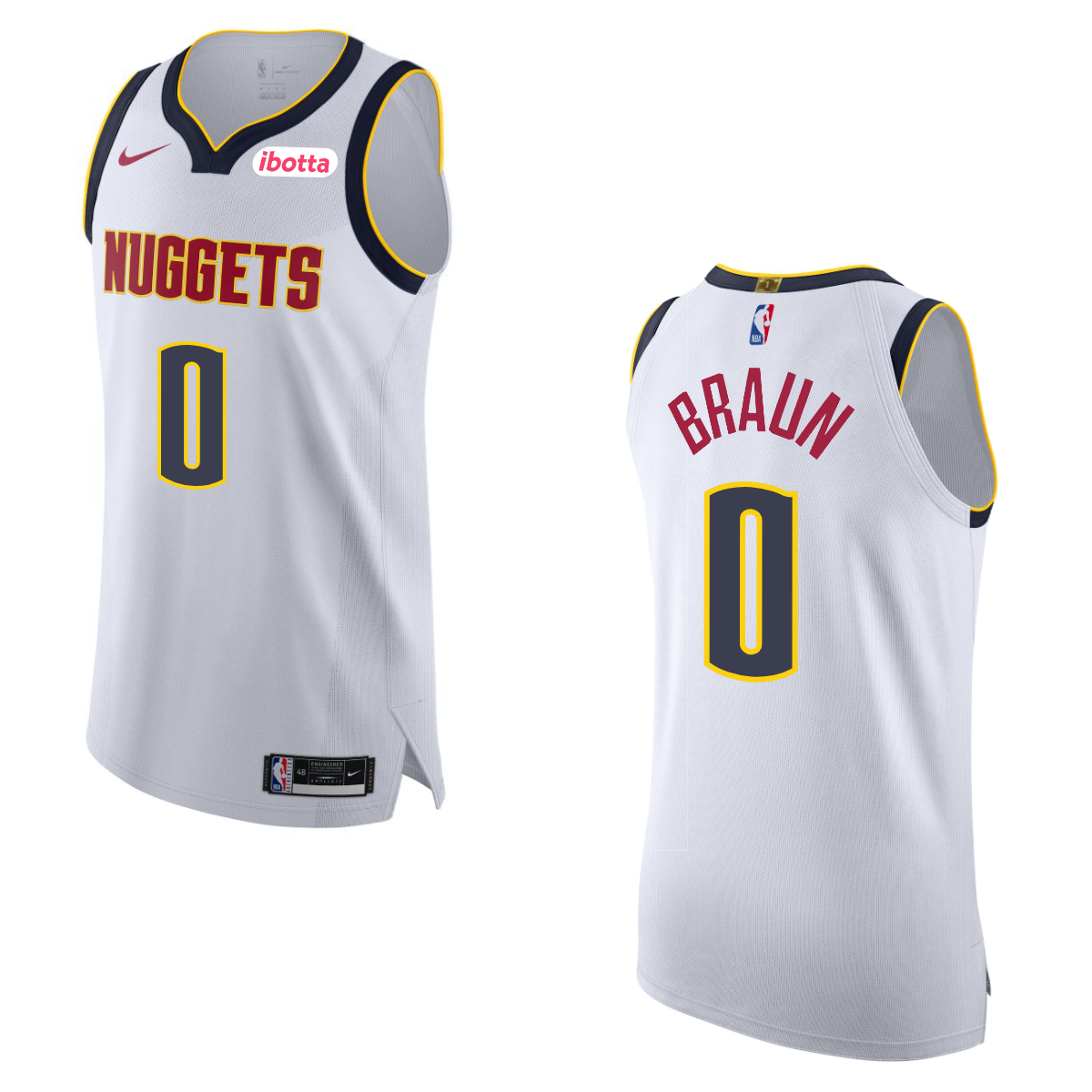 Nuggets Association Authentic Jersey