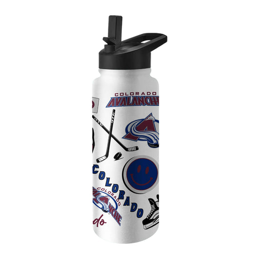 Colorado Avalanche 34oz Native Quencher Bottle