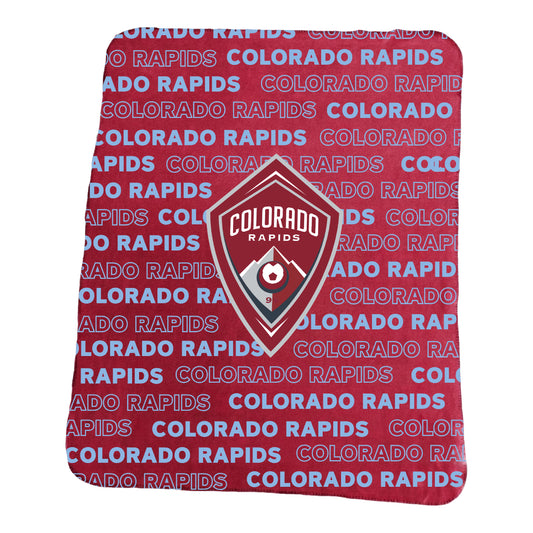 Colorado Rapids Classic Fleece Blanket