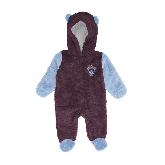 Colorado Rapids Stay Napping Teddy Fleece Onesie
