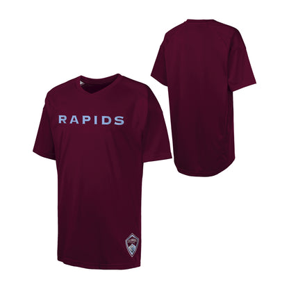 Colorado Rapids Youth Burgundy Fashion Jersey