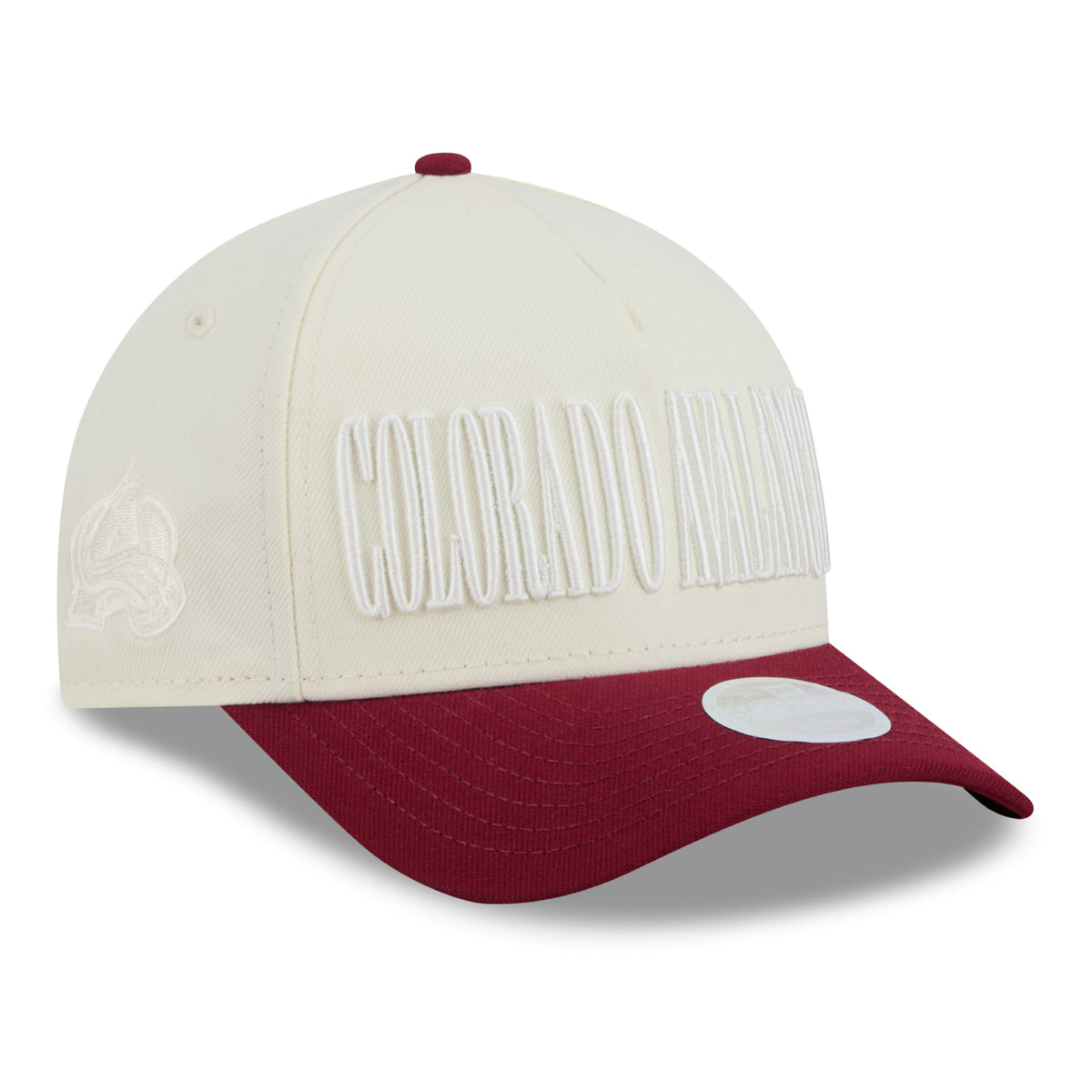 Women's Colorado Avalanche New Era 2 Tone Tonal 9FORTY M-Crown A-Frame Snapback Hat