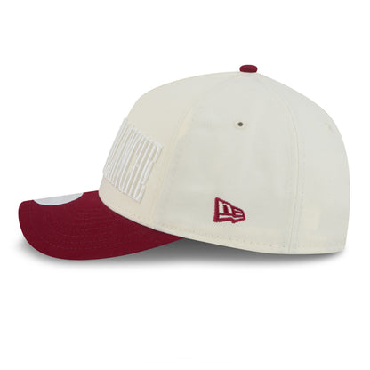 Women's Colorado Avalanche New Era 2 Tone Tonal 9FORTY M-Crown A-Frame Snapback Hat