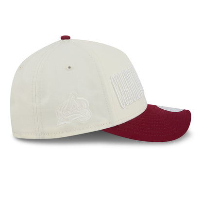 Women's Colorado Avalanche New Era 2 Tone Tonal 9FORTY M-Crown A-Frame Snapback Hat