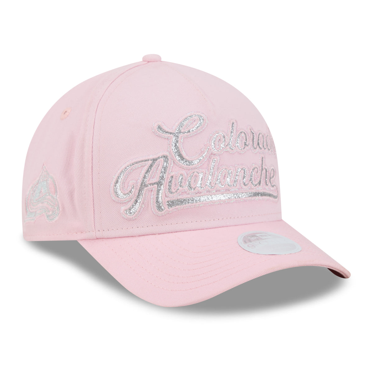 Women's Colorado Avalanche New Era Glitz 9FORTY M-Crown A-Frame Snapback Hat