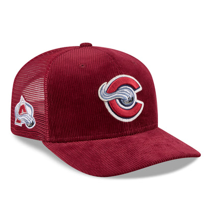 Colorado Avalanche New Era 9SEVENTY Deceptor 2.0 Stretch Snap Hat