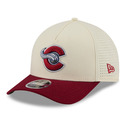 Colorado Avalanche New Era 9FORTY M-Crown A-Frame Deceptor 2.0 Snapback Hat