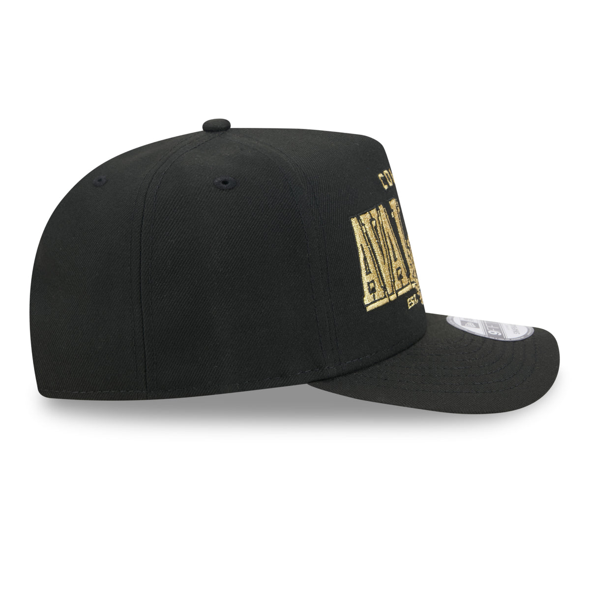 Colorado Avalanche New Era 9FIFTY A-Frame Laurel Snapback Hat - Black