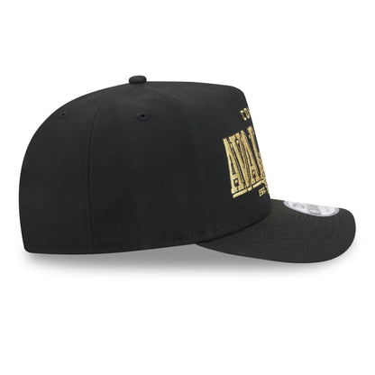 Colorado Avalanche New Era 9FIFTY A-Frame Laurel Snapback Hat - Black