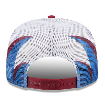 Colorado Avalanche New Era 9FIFTY A-Frame Sharktooth Mesh Snapback Hat