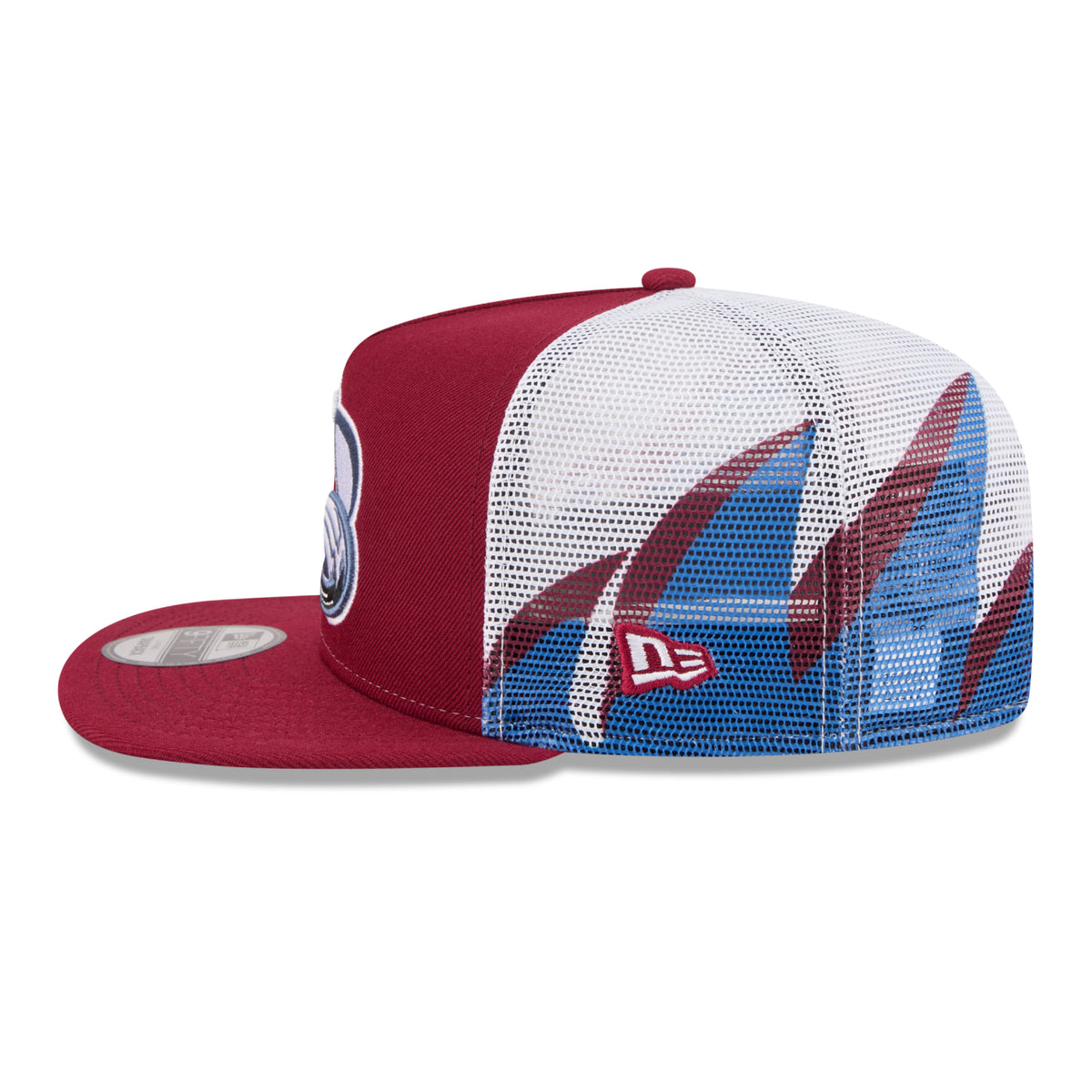 Colorado Avalanche New Era 9FIFTY A-Frame Sharktooth Mesh Snapback Hat