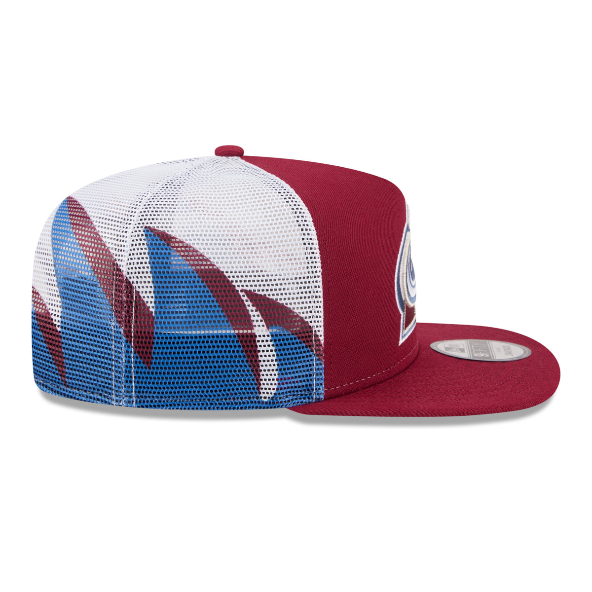 Colorado Avalanche New Era 9FIFTY A-Frame Sharktooth Mesh Snapback Hat