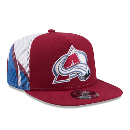 Colorado Avalanche New Era 9FIFTY A-Frame Sharktooth Mesh Snapback Hat