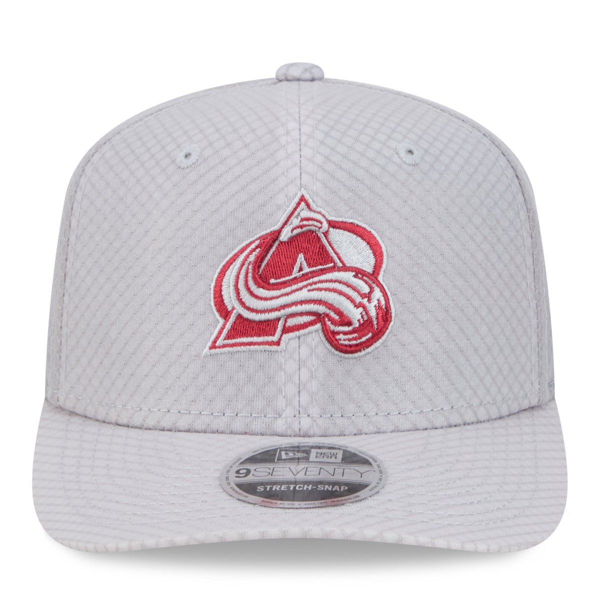 Colorado Avalanche New Era Jock Patch 9SEVENTY Stretch Snap Hat