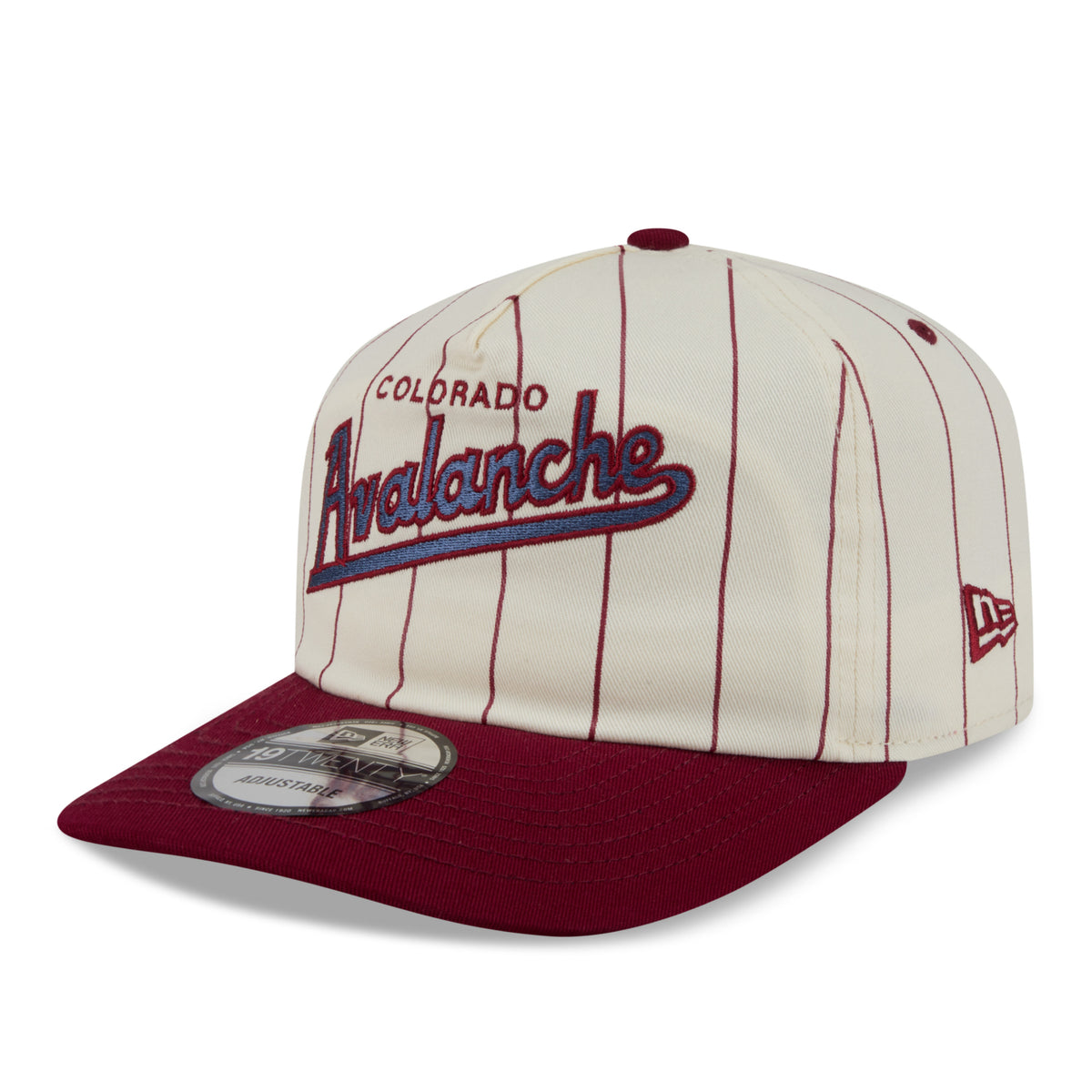 Colorado Avalanche New Era Pinstripe 19TWENTY Snapback Hat