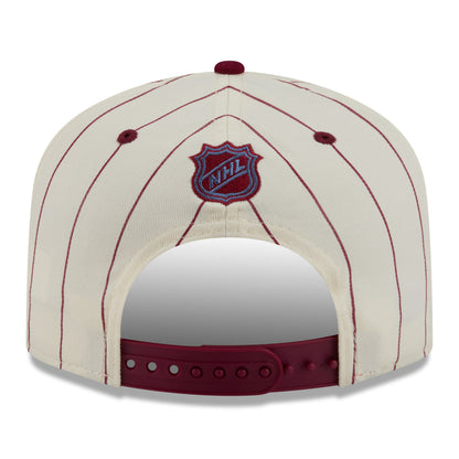 Colorado Avalanche New Era Pinstripe 19TWENTY Snapback Hat