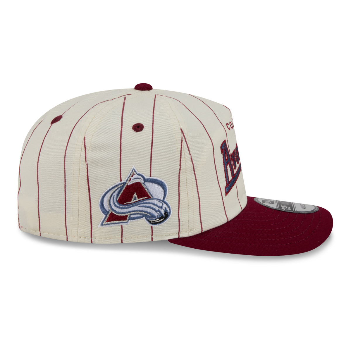 Colorado Avalanche New Era Pinstripe 19TWENTY Snapback Hat