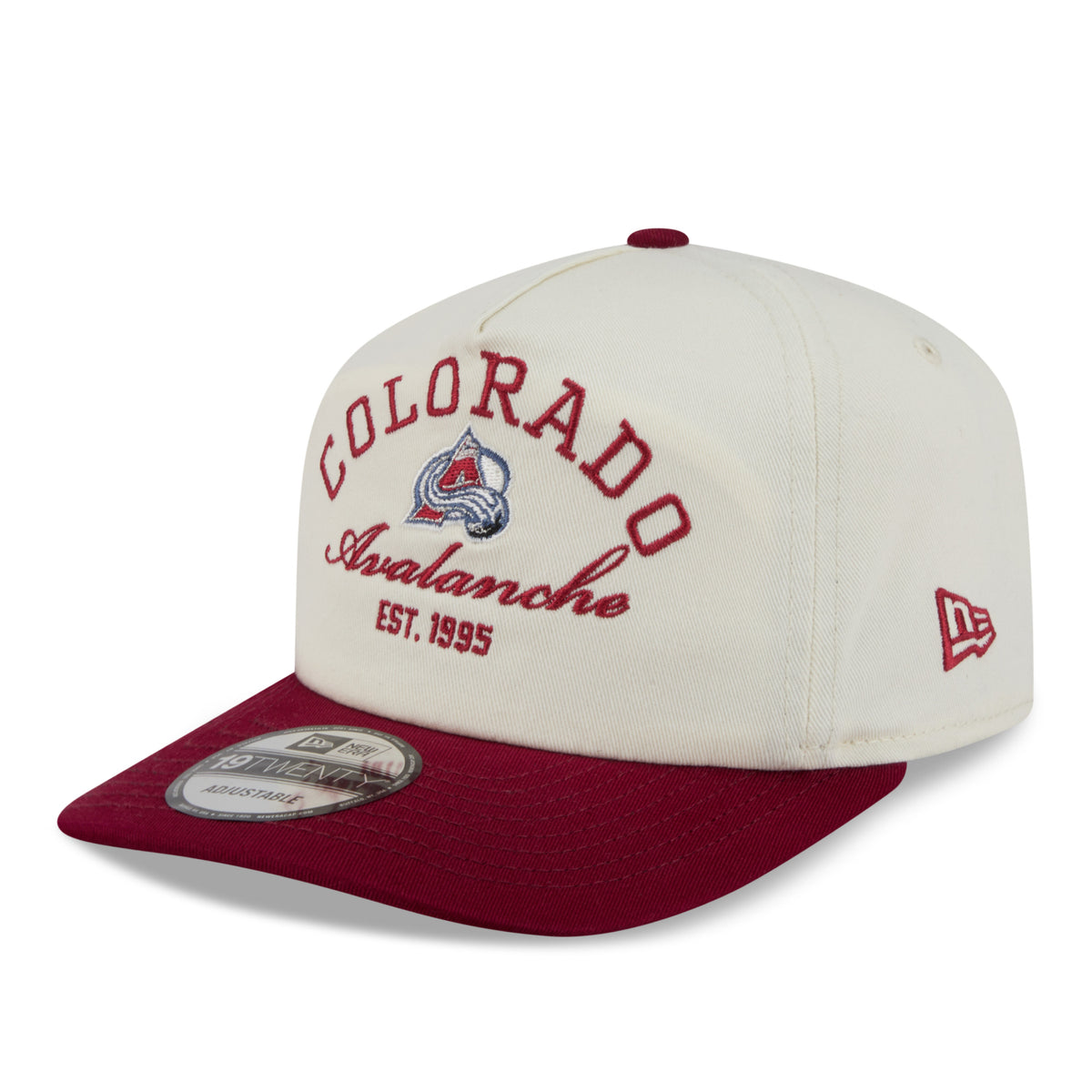 Colorado Avalanche New Era Stacked 19TWENTY Snapback Hat