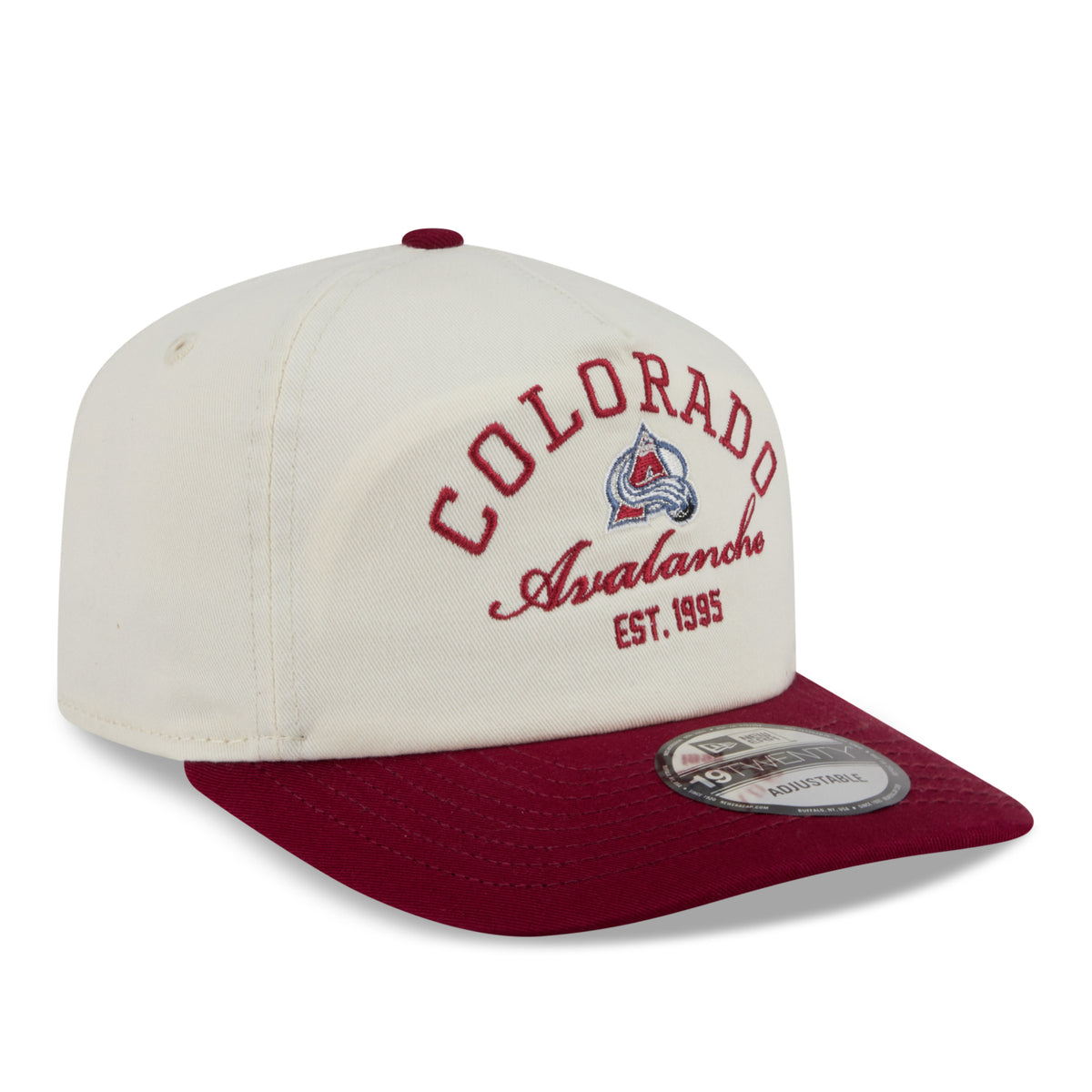 Colorado Avalanche New Era Stacked 19TWENTY Snapback Hat