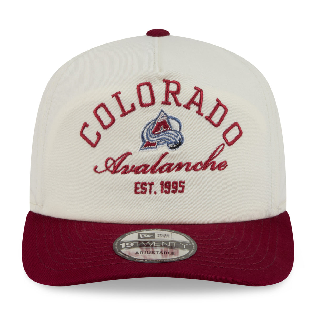 Colorado Avalanche New Era Stacked 19TWENTY Snapback Hat