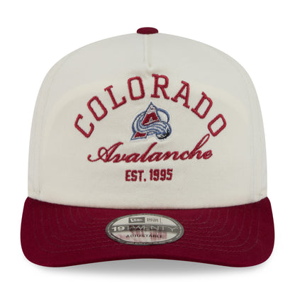 Colorado Avalanche New Era Stacked 19TWENTY Snapback Hat