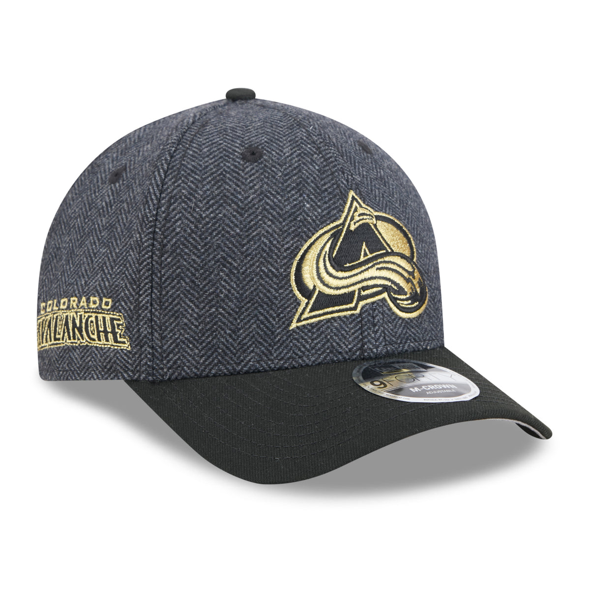 Colorado Avalanche New Era Faux Wool 9FORTY M-Crown Snapback Hat
