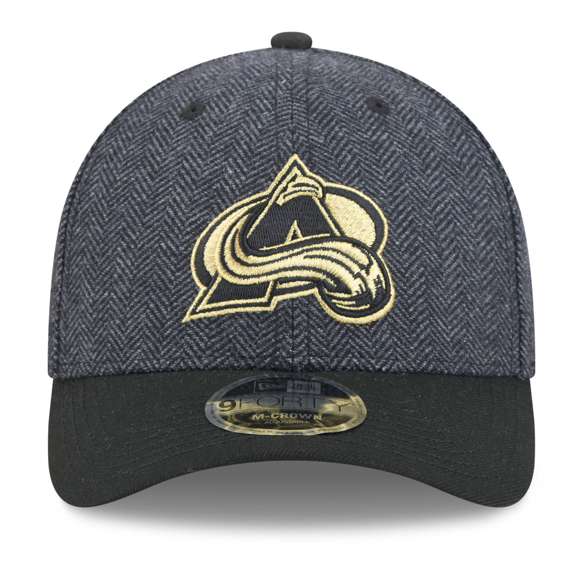 Colorado Avalanche New Era Faux Wool 9FORTY M-Crown Snapback Hat
