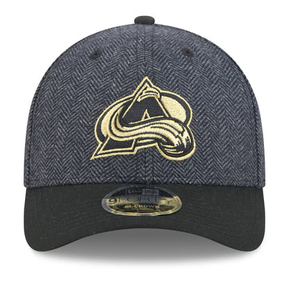Colorado Avalanche New Era Faux Wool 9FORTY M-Crown Snapback Hat