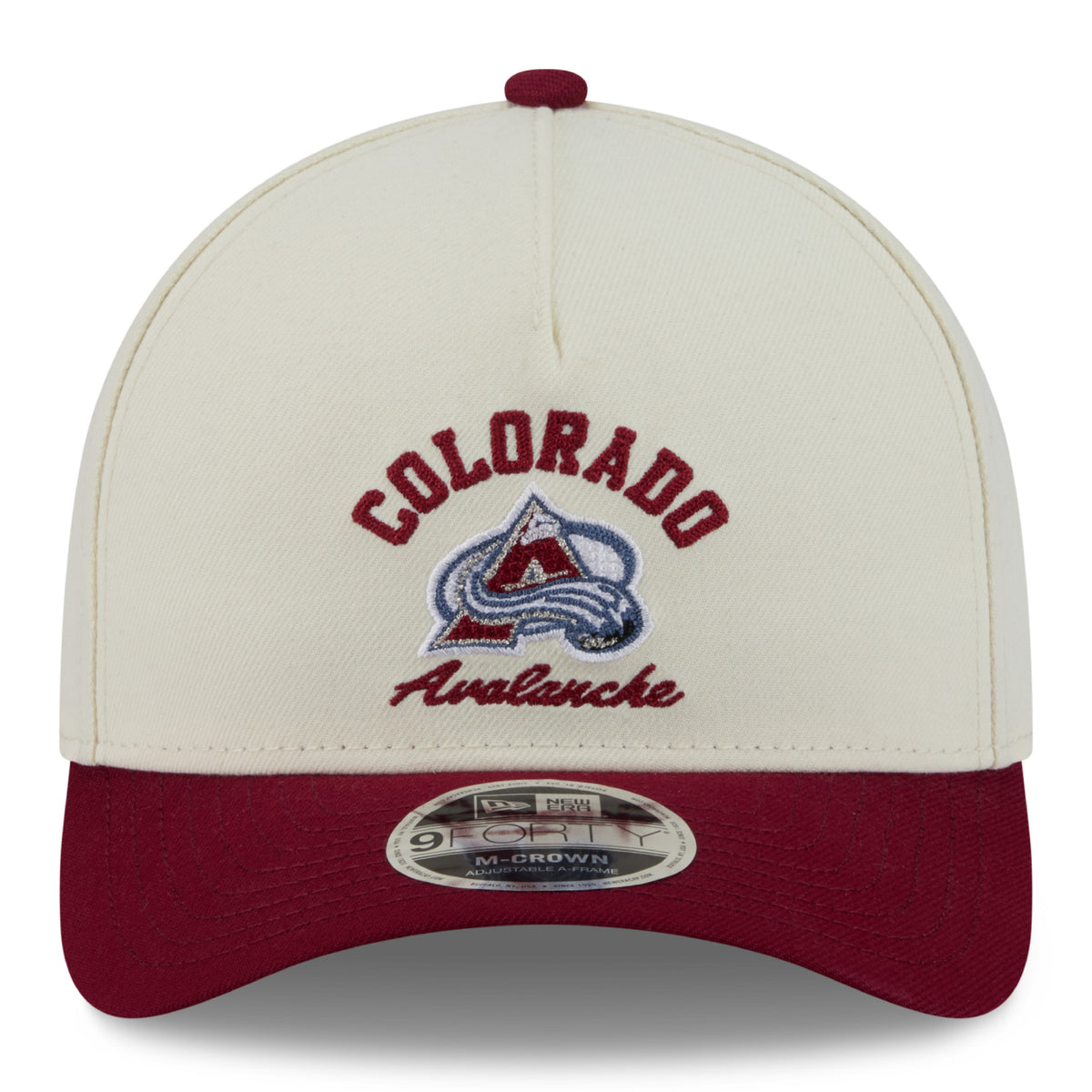Colorado Avalanche New Era Arch 9FORTY M-Crown A-Frame Snapback Hat