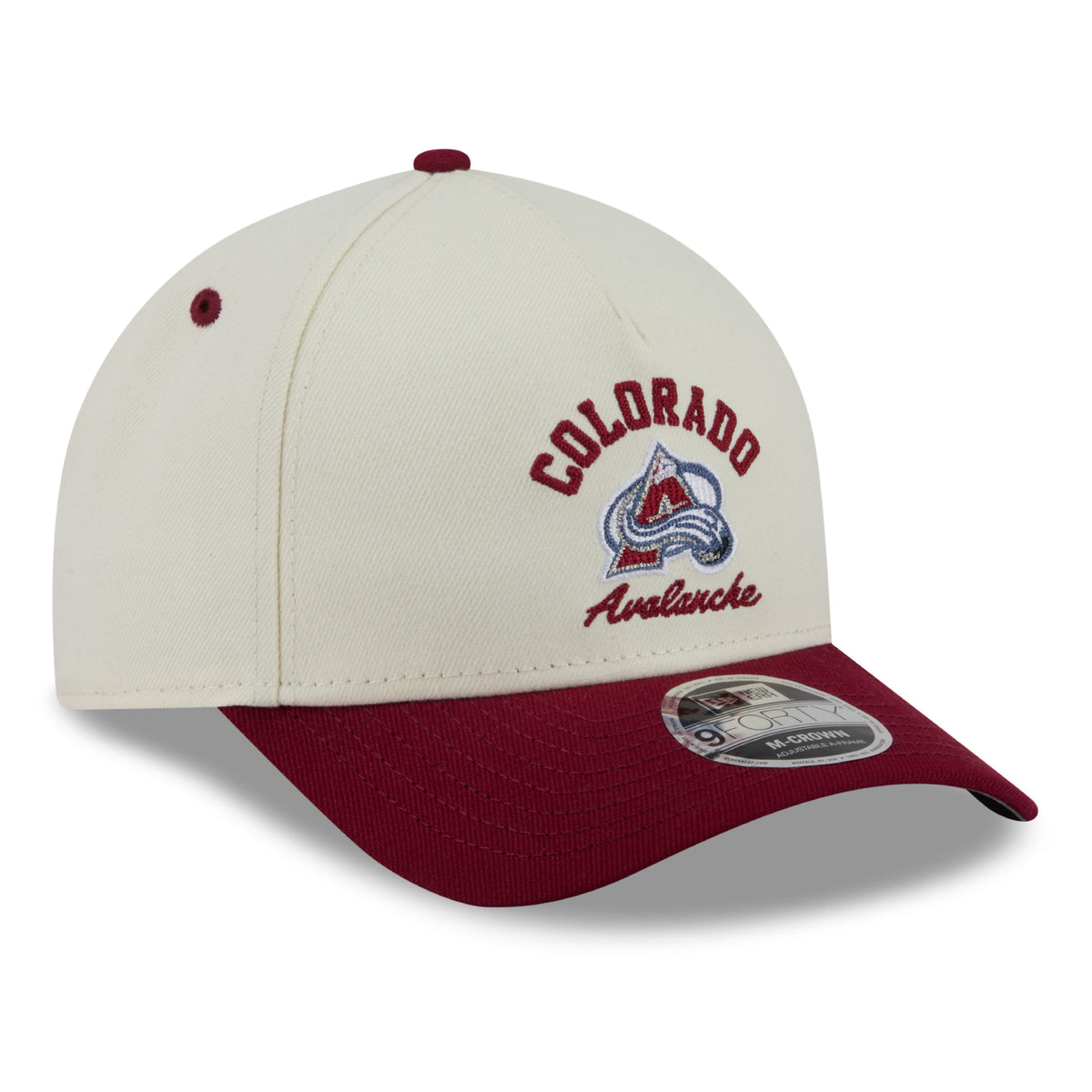 Colorado Avalanche New Era Arch 9FORTY M-Crown A-Frame Snapback Hat