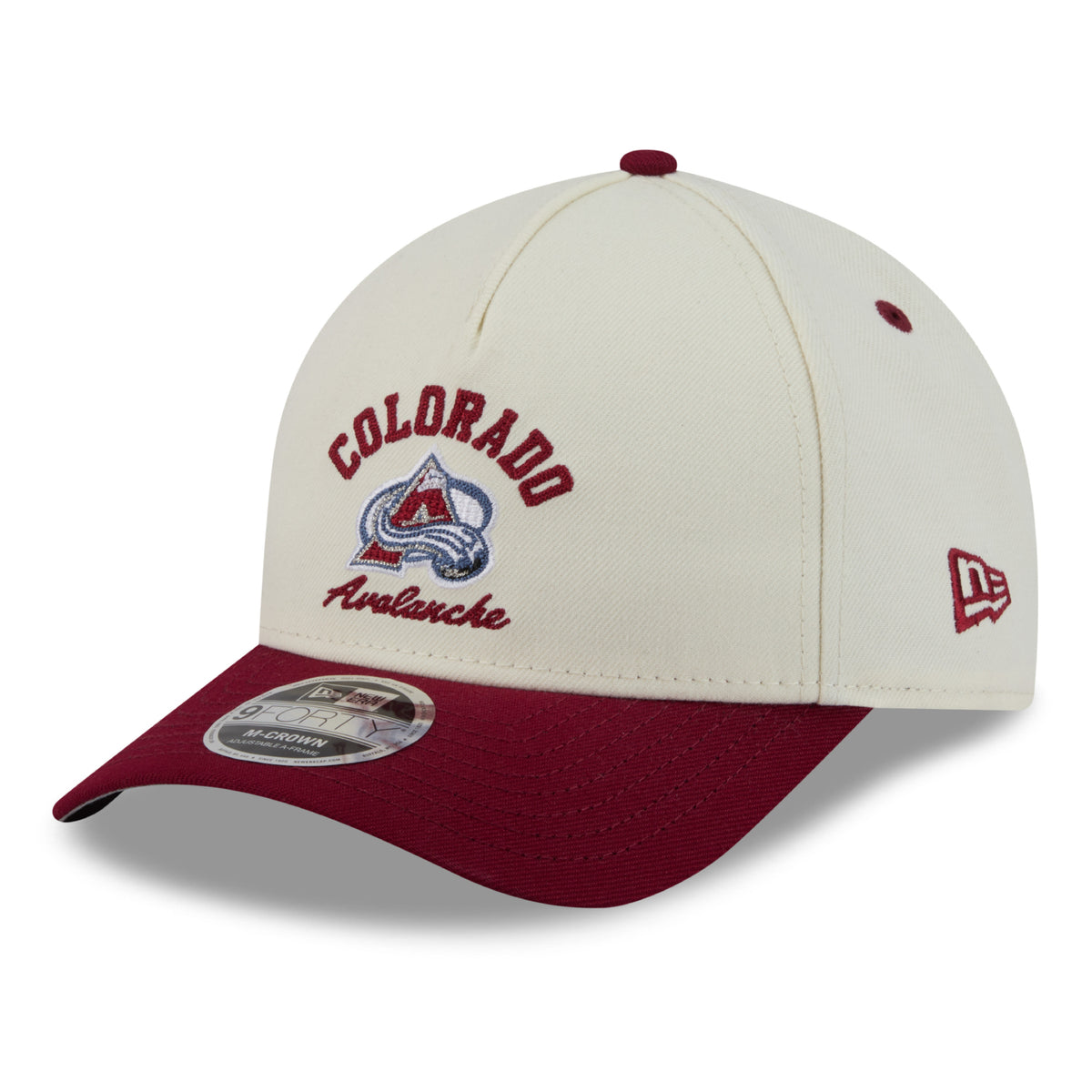 Colorado Avalanche New Era Arch 9FORTY M-Crown A-Frame Snapback Hat