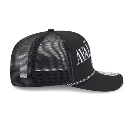 Colorado Avalanche New Era Tonal 9SEVENTY Stretch Snapback Hat - Black