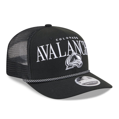 Colorado Avalanche New Era Tonal 9SEVENTY Stretch Snapback Hat - Black