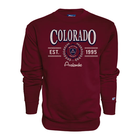 Colorado Avalanche Crest Crewneck